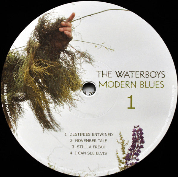 Image of Label Cover of 2xLP - VG/VG - THE WATERBOYS, Modern Blues (Harlequin And Clown ; CLOWNE1VL, Europe 2015, Insert), Strong VG - light marks, crease on lower front cover, creasing on Insert,  - 3746005S