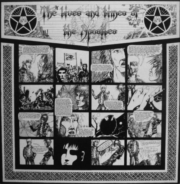 Image of Front Cover of 5014279C: LP - THE APOSTLES, The Lives And Times Of The Apostles (Children Of The Revolution Records ; GURT 11, UK 1986, Gatefold, Insert, Poster) Light Marks only, Missing Poster  VG/VG