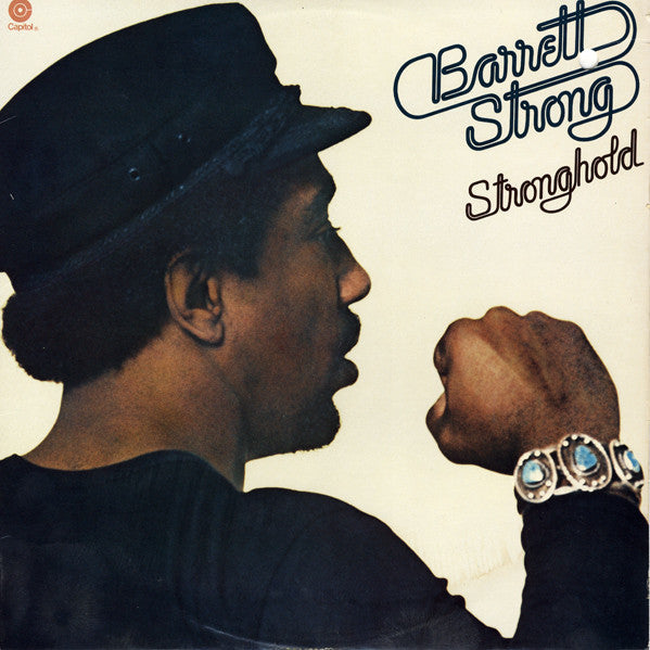 Image of Front Cover of 4224080E: LP - BARRETT STRONG, Stronghold (Capitol; E-ST11376, UK 1975) Strong VG+  VG/VG+