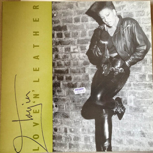 Image of Front Cover of LP - VG+/VG+ - TOYIN ADEKALE, Love 'N' Leather (Criminal Records; TEEF 1, UK 1989), ,  - 2016373C