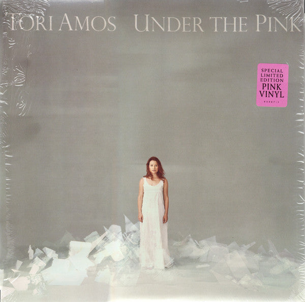 Image of Front Cover of 3814430C: LP - TORI AMOS, Under The Pink (Atlantic; 82567-1, US 1994, Pink Vinyl) No hype sticker.  VG+/VG+