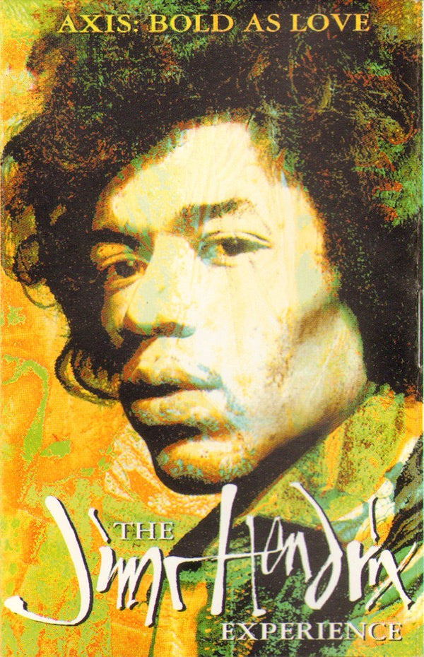 Image of Front Cover of Cassette - VG/VG+ - THE JIMI HENDRIX EXPERIENCE, Axis: Bold As Love (Polydor ; 847 243-4, Europe 1993 Reissue, J-Card, Clear Shell, "Made In Holland"), Spine slightly faded.,  - 3216179C