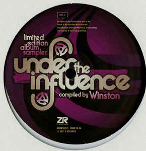 Image of Front Cover of 12" Sampler - EX/EX - WINSTON, Under The Influence (Limited Edition Album Sampler) (Z Records ; ZEDD12251, UK 2017), , A1 - Mary Gold (2) - DancingA2 - The Rappers - Funky JuiceB1 - Al 'Man' Muntzie & The Embraceables - We Are Steady Rockin'B2 - Mel Production Band - Patti Duke Hustle - 3326268E