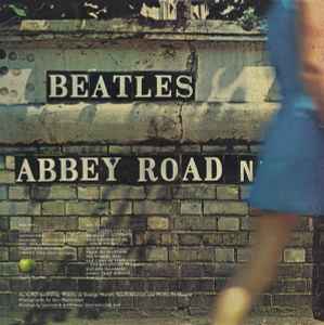 Image of Back Cover of LP - VG+/VG+ - THE BEATLES, Abbey Road (Apple Records ; PCS 7088, UK 1984 Reissue), ,  - 2516130C