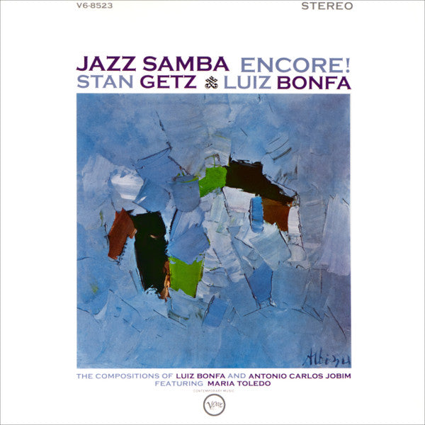 Image of Front Cover of LP - VG+/VG+ - STAN GETZ / LUIZ BONFA, Jazz Samba Encore! (Verve Records; V6-8523, Germany 2000 Reissue, Gatefold, 180 Gram Vinyl), ,  - 4346209S