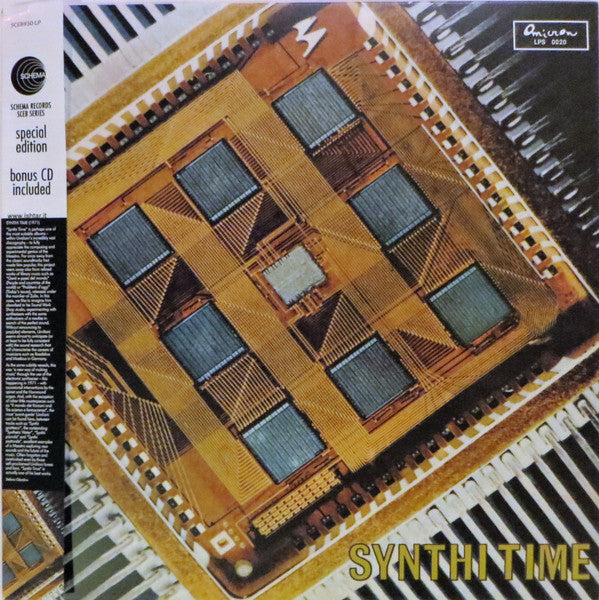 Image of Front Cover of LP - EX/EX - PIERO UMILIANI, Synthi Time (Schema; SCEB930 LP, Italy 2015 Reissue, With CD And Obi), Still In Opened Shrinkwrap,  - 1826481E