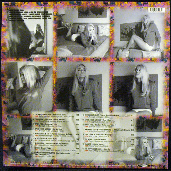 Image of Back Cover of LP - EX/EX - VARIOUS, Love, Peace and Poetry - Japanese Psychedelic Music (Normal Records; LP 040, Germany 2003, Gatefold), ,  - 3626077E