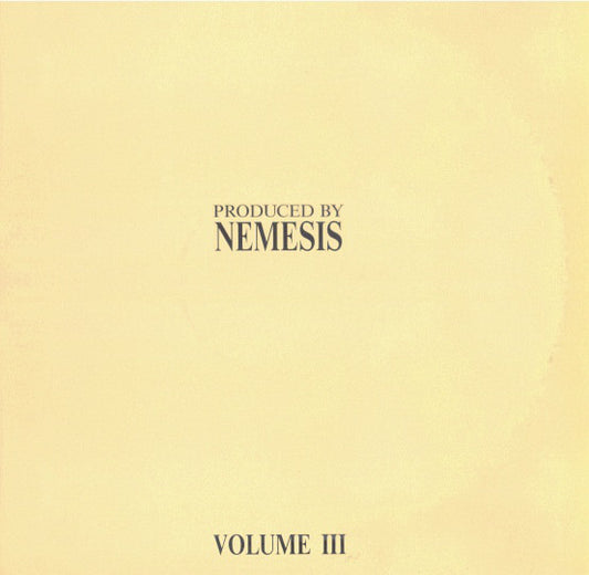 Image of Front Cover of 12" - VG+/VG - VARIOUS, Produced By Nemesis Vol. III (Intrigue Records  ; IGE: LP4, UK 1990, Picture Sleeve), light marks only. sleeve in great shape!,  - 1846364S
