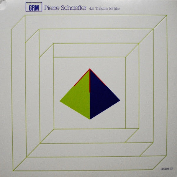 Image of Back Cover of LP - EX/EX - PIERRE SCHAEFFER, Le Tri dre Fertile (Recollection GRM ; REGRM 001, Austria 2012 Reissue, Embossed Sleeve, Inner), ,  - 2826286E