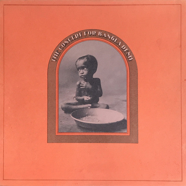 Image of Front Cover of 3xLP - VG/VG - VARIOUS, The Concert For Bangla Desh (Apple Records; STCX 3385, UK 1972, Box Set, 3 Brown Inners & Booklet, Auto-Coupled. No Harrisongs Publishing Side One.), Strong VG Throughout, Glossy discs, Just a little bit of mottling/Vhemical marks to second disc, Plays fine, Intact booklet amd box, Light box wear only. ,  - 2516100C