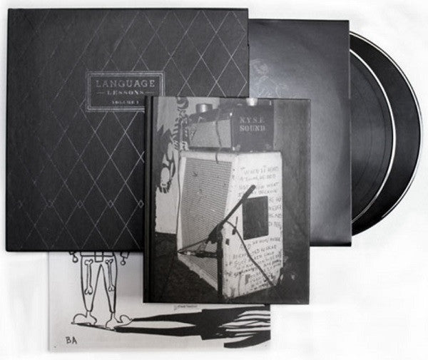 Image of Label Cover of 2xLP - VG/VG - VARIOUS, Language Lessons (Volume 1) (Third Man Records ; TMR-269, US 2014, Box Set, 5 Inserts, With Hardback Book of Contemporary Prose and Poetry.), Strong VG all around. Paper scuffs and light hairlines. Seam split and creasing to inner, one insert creased.,  - 2446206S