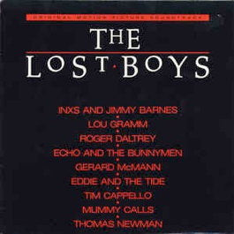 Image of Front Cover of LP - VG/G+ - VARIOUS, The Lost Boys - Original Motion Picture Soundtrack (Atlantic Orange & Green; 781 767-1, Europe 1987, Publishing notes on labels), Edge Wear, Creases,  - 3446196S