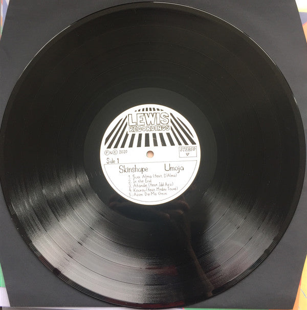 Image of Label Cover of LP - EX/VG+ - SKINSHAPE, Umoja (Lewis Recordings ; LEWIS1071LP, UK 2020 Reissue, Picture Sleeve, Black Inner & Insert, Sticker), Still in hype stickered shrinkwrap.,  - 3426188E