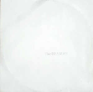 Image of Front Cover of 2xLP - VG/G+ - THE BEATLES, The Beatles (Apple Records; PCS 7067/8, UK 1974 Reissue, Embossed, Laminated Gatefold - Side Opening Unnumbered Sleeve, Poster & 4 Cards, Stereo, French, Pathe Marconi Contract Pressing), Light marks and hairlines to discs, Nothing major, Sleeve mostly clean & intact with some ring wear, With prints and a worn poster that has some tears and tape,  - 2616111C