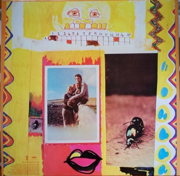 Image of Back Cover of LP - NEW/NEW - PAUL AND LINDA MCCARTNEY, Ram (MPL ; 5756765, Europe 2017 Reissue, Insert), ,  - 2116503C