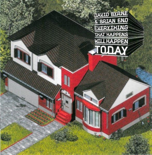 Image of Front Cover of CD - VG/VG+ - DAVID BYRNE & BRIAN ENO, Everything That Happens Will Happen Today (Todomundo ; TODO 002, UK 2008, Digipak, Booklet), ,  - 4236020E