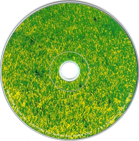 Image of Label Cover of CD - VG/VG+ - DAVID BYRNE & BRIAN ENO, Everything That Happens Will Happen Today (Todomundo ; TODO 002, UK 2008, Digipak, Booklet), ,  - 4236020E