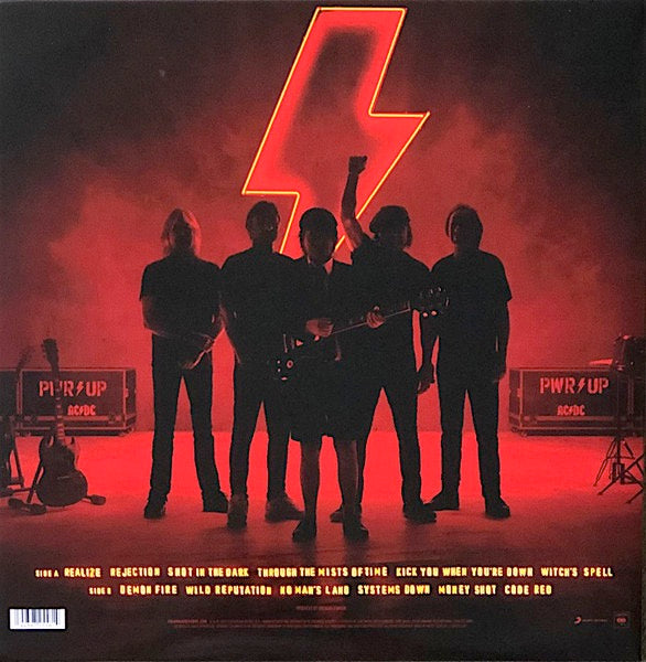 Image of Back Cover of LP - VG/VG - AC/DC, PWR/UP (Columbia ; 19439725561, Europe 2020, Gatefold, Inner), ,  - 4226041E