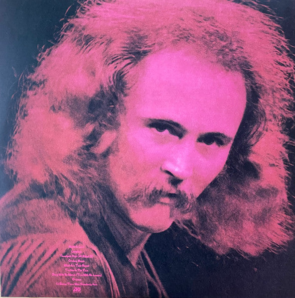 Image of Back Cover of 4734294E: LP - DAVID CROSBY, If I Could Only Remember My Name - 50th Anniversary (Rhino; RR1 7203, UK 2021 Reissue)   NEW/NEW