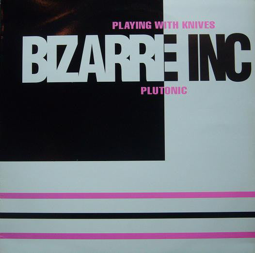 Image of Front Cover of 12" - VG/VG - BIZARRE INC, Playing With Knives / Plutonic (Vinyl Solution ; STORM 38, UK 1991, Picture Sleeve), ,  - 3026281E