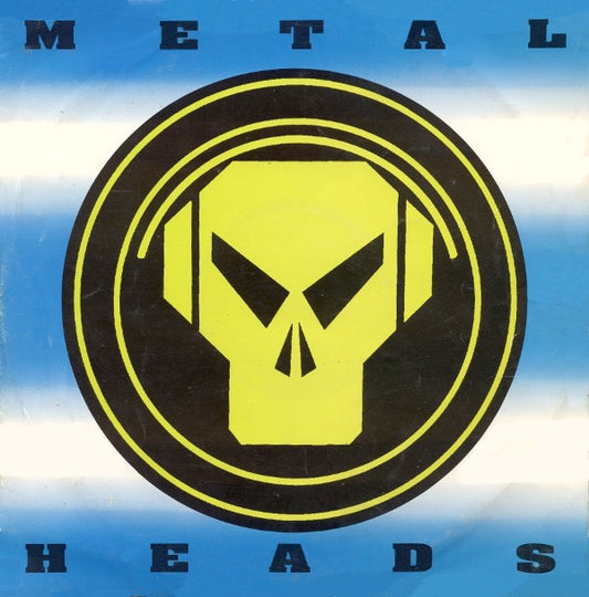 Image of Front Cover of 12" - G/G+ - METALHEADS, Terminator (Synthetic; SYNTH 003, UK 1992, Picture Sleeve), Lots of light surface marks, very minor warp. Sleeve has ring & edgewear, plus split to the closed side.,  - 2526243E