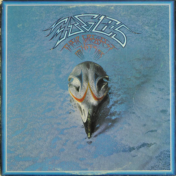 Image of Front Cover of LP - VG/VG - EAGLES, Their Greatest Hits (1971-1975) (Asylum Records Custom Label; K 53017, UK 1970s Reissue, Embossed Sleeve), ,  - 2426033E