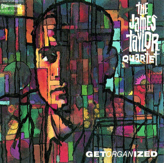 Image of Front Cover of LP - VG+/VG+ - THE JAMES TAYLOR QUARTET, Get Organized (Polydor ; 839 405-1, UK 1989), ,  - 2246214S