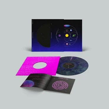 Image of Front Cover of 5144221S: LP - COLDPLAY, Music of the Spheres (Parlophone; 0190296666964, UK 2021, Die Cut Sleeve, Inner, Insert, Booklet, Recycled Vinyl) Corner Bumps  VG/VG+