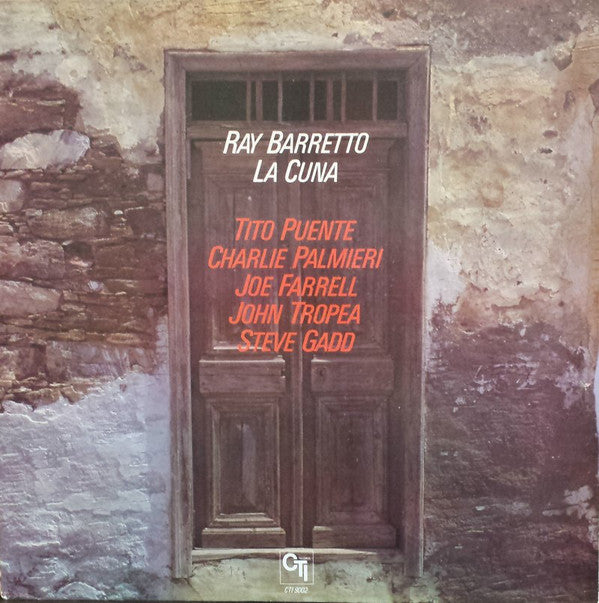 Image of Front Cover of LP - VG/VG - RAY BARRETTO, La Cuna (CTI; CTI9002, US 1981, Glossy Sleeve, Company Inner), Light hairlines. Heavy edgewear. ,  - 3926373E
