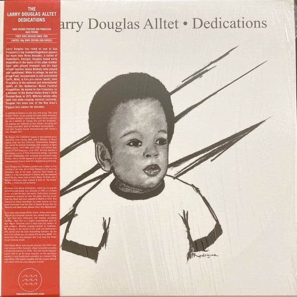 Image of Front Cover of 3953126S: LP - THE LARRY DOUGLAS ALLTET, Dedications (Tidal Waves Music; TWM75, UK 2021, Ltd Ed. of 500, Black Vinyl)   NEW/NEW