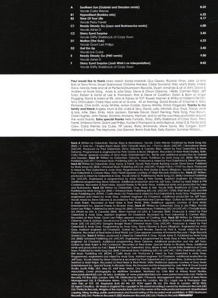 Image of Back Cover of 4823335E: 3xLP - OAKENFOLD, Bunkka (Perfecto ; PERFALB09LP, UK 2002, Picture Sleeve) Many creases large and small;ringwear/corner wear to sleeve. Discs are all super clean and shiny strong VG+.  G+/VG+