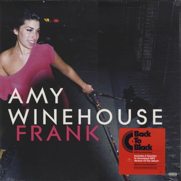 Image of Front Cover of LP - VG/VG+ - AMY WINEHOUSE, Frank (Island Records ; 00602517762411, Europe 2008 Reissue, Gatefold, Limited Edition 180 Gram), Light corner and ring wear.  Couple of light marks on disc. ,  - 1426371E