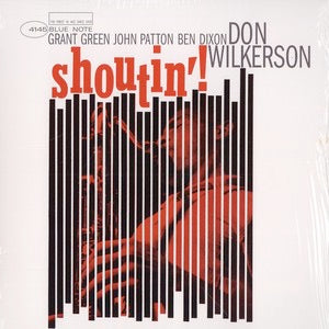 Image of Front Cover of 4614063C: LP - DON WILKERSON, Shoutin' (Blue Note ; BLP 4145, US 2008 Reissue) Top condition throughout.  VG+/VG+