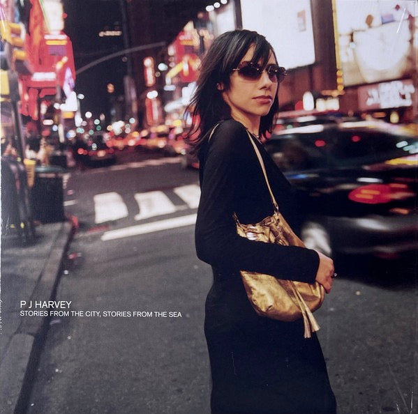 Image of Front Cover of LP - NEW/NEW - PJ HARVEY, Stories From The City, Stories From The Sea (Island Records ; 898541, Europe 2021 Reissue, Inner & Insert, 180 Gram & Download), , Produced by PJ Harvey with Rob Ellis and Mick Harvey, and originally released in October 2000, "Stories From The City, Stories From The Sea" features the singles "Good Fortune", "A Place Called Home", and "This Is Love" and includes a duet with Radiohead's Thom Yorke on "This Mess We're In".. The album won the Mercury Music Prize