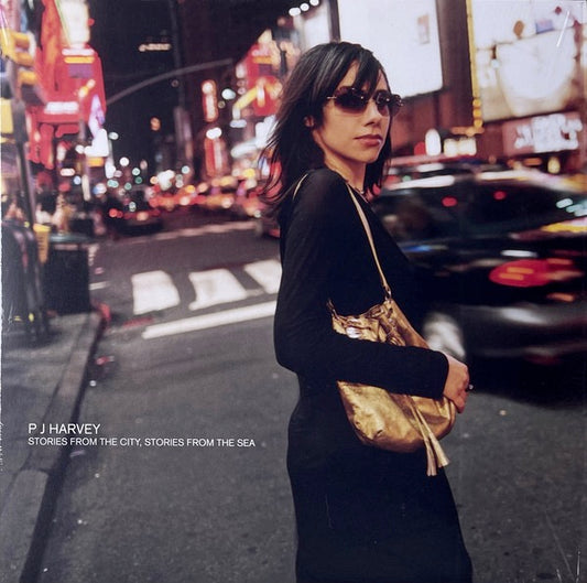 Image of Front Cover of LP - NEW/NEW - PJ HARVEY, Stories From The City, Stories From The Sea (Island Records ; 898541, Europe 2021 Reissue, Inner & Insert, 180 Gram & Download), , Produced by PJ Harvey with Rob Ellis and Mick Harvey, and originally released in October 2000, "Stories From The City, Stories From The Sea" features the singles "Good Fortune", "A Place Called Home", and "This Is Love" and includes a duet with Radiohead's Thom Yorke on "This Mess We're In".. The album won the Mercury Music Prize