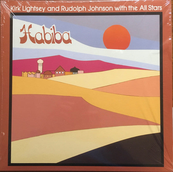Image of Front Cover of LP - VG+/VG - KIRK LIGHTSEY AND RUDOLPH JOHNSON WITH THE ALL STARS , Habiba (Outernational Sounds  ; OTR.013, UK 2020 Reissue, Company Inner), Light marks only,  - 3916237C
