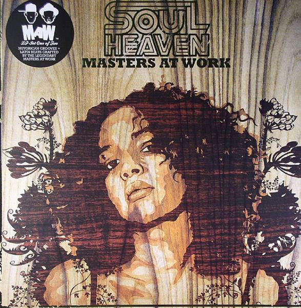 Image of Front Cover of 2xLP - G+/G+ - MASTERS AT WORK, Soul Heaven Presents Masters At Work (Soul Heaven Records ; SOULH03LP1, UK 2006, Picture Sleeve, LP Set One), Records marked with writing on  label in marker pen. Sleeve worn and creased along opening, taped over. Corners bumped and worn,  - 2516281C