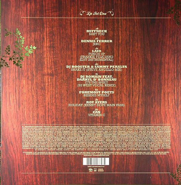 Image of Back Cover of 2xLP - G+/G+ - MASTERS AT WORK, Soul Heaven Presents Masters At Work (Soul Heaven Records ; SOULH03LP1, UK 2006, Picture Sleeve, LP Set One), Records marked with writing on  label in marker pen. Sleeve worn and creased along opening, taped over. Corners bumped and worn,  - 2516281C