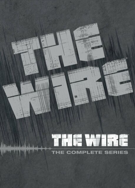 Image of Front Cover of 3734067E: 24xDVD - DAVID SIMON, The Wire: The Complete Series (HBO; , UK , Box Set)   VG+/VG+