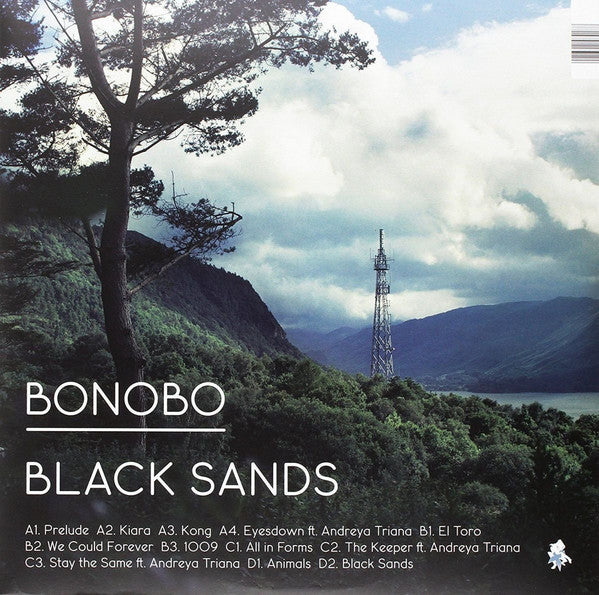 Image of Front Cover of 1824261E: 2xLP - BONOBO, Black Sands (Ninja Tune ; ZEN140, Europe 2020, Picture sleeve, 2 Inners) Light marks only.  EX/VG