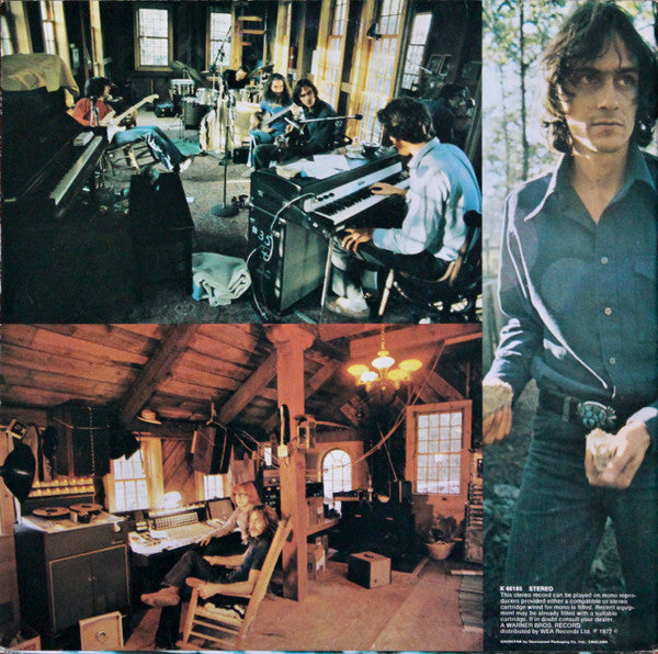 Image of Back Cover of LP - VG+/VG - JAMES TAYLOR, One Man Dog (WB Green; K46185, UK 1972, Insert, Stickered Sleeve), Strong VG,  - 0826288E