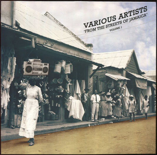 Image of Front Cover of 4134151E: LP - VARIOUS ARTISTS, From the Streets of Jamaica Volume 1 (Studio 16; SP1003, UK 2021)   NEW/NEW