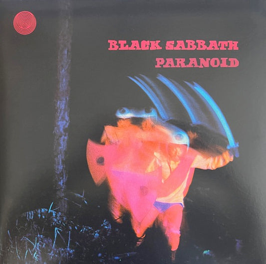 Image of Front Cover of LP - NEW/NEW - BLACK SABBATH, Paranoid (BMG; BMGRM54LP, Europe 2020 Reissue, Gatefold), , 'Paranoid' is the second studio album by Black Sabbath. Released in September 1970, it was the band's first LP to top the UK Albums Chart. 'Paranoid' is the album that defined the sound, style and intensity of heavy metal. Led Zeppelin and Deep Purple may have a say in that, but Black Sabbath were much, much heavier. Kurt Cobain always said he wanted Nirvana to be a mixture of the Beatles tunes 