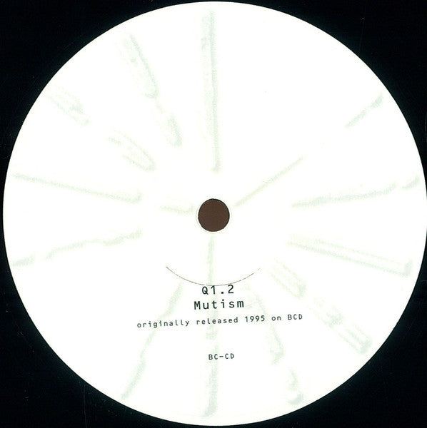 Image of Back Cover of 12" - /VG - BASIC CHANNEL, Q-Loop (Full Length) / Q1.2 / Mutism (Basic Channel  ; BC-CD, Germany 2014, Plain Brown Card Sleeve), Faint hairlines, plays well., A Q-Loop (Full Length)B1 Q1.2B2 MutismOriginally released in 1995 on BCD, except the previously unreleased full length version of Q-Loop! - 1716742C