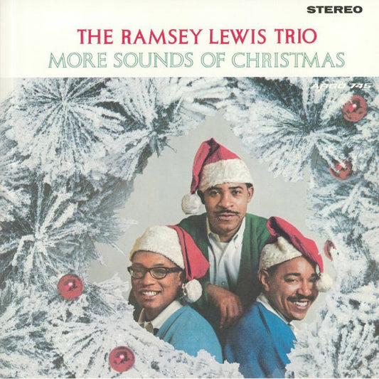 Image of Front Cover of 4753215S: LP - THE RAMSEY LEWIS TRIO, More Sounds Of Christmas (Verve Records ; 00602508005046, Europe 2019 Reissue)   NEW/NEW