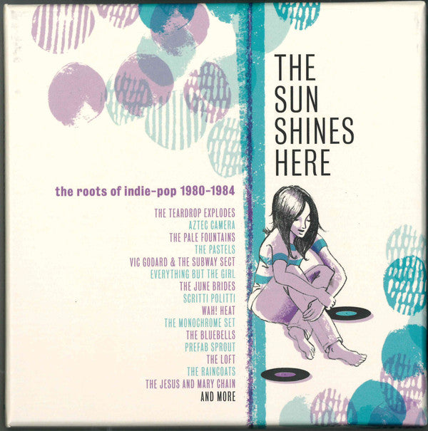 Image of Front Cover of 3xCD - VG+/VG+ - VARIOUS, The Sun Shines Here (The Roots Of Indie-Pop 1980-1984) (Cherry Red ; CRCDBOX114, UK 2021, Box Set, Booklet), ,  - E