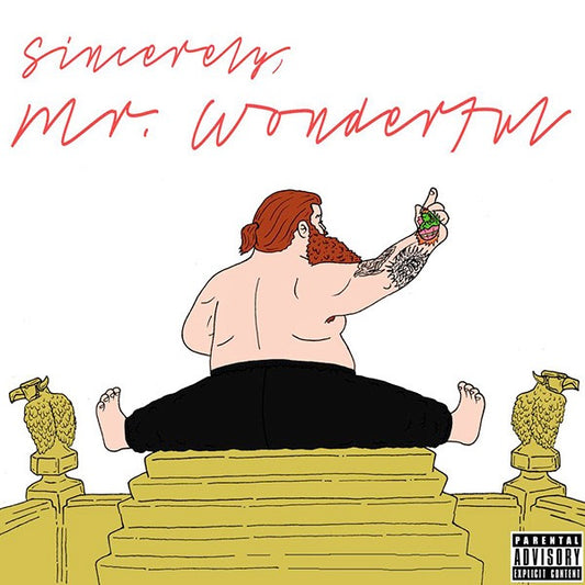 Image of Front Cover of 3415543C: LP - ACTION BRONSON, Mr. Wonderful (Atlantic ; 7567-86706-3, Europe 2015, Insert, NO CD)   NEW/NEW
