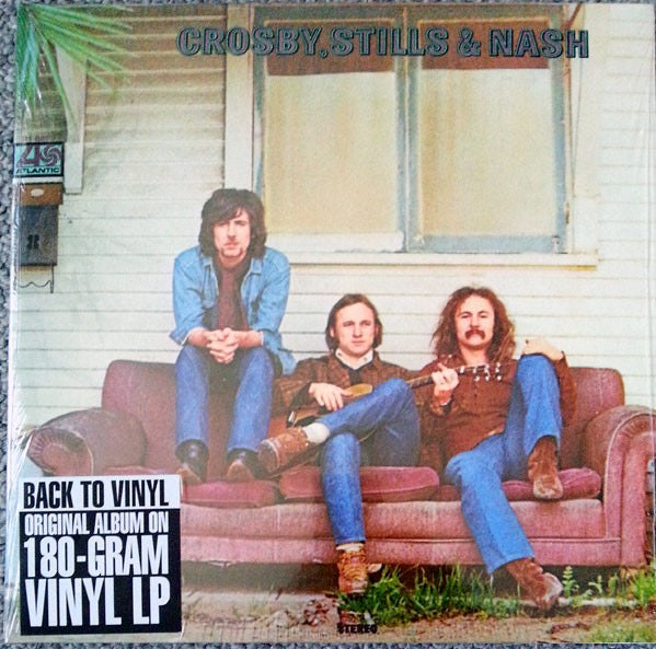 Image of Front Cover of 4755201S: LP - CROSBY, STILLS & NASH, Crosby, Stills & Nash (Atlantic ; R1 8229, Europe 2009 Reissue, Gatefold, Insert, 180 Gram Vinyl)   NEW/NEW