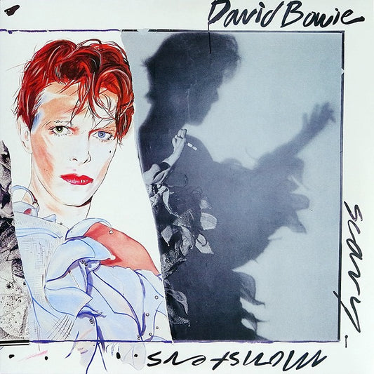 Image of Front Cover of 4714572C: LP - DAVID BOWIE, Scary Monsters (Parlophone ; DB 77828, UK, Europe & US 2018 Reissue, Insert)   NEW/NEW