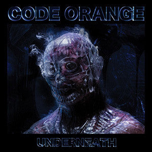 Image of Front Cover of 4314019C: LP - CODE ORANGE, Underneath (Roadrunner Records ; 1686-173901, Europe 2020, Gatefold, 2 Inserts, Poster, Blue/Black Vinyl) Light marks. Sleeve in opened shrinkwrap  VG+/VG